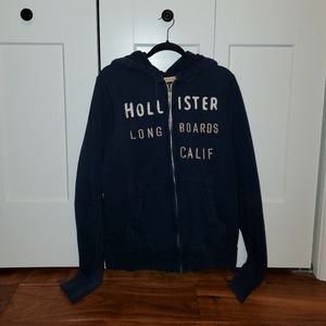Hollister fur zip up